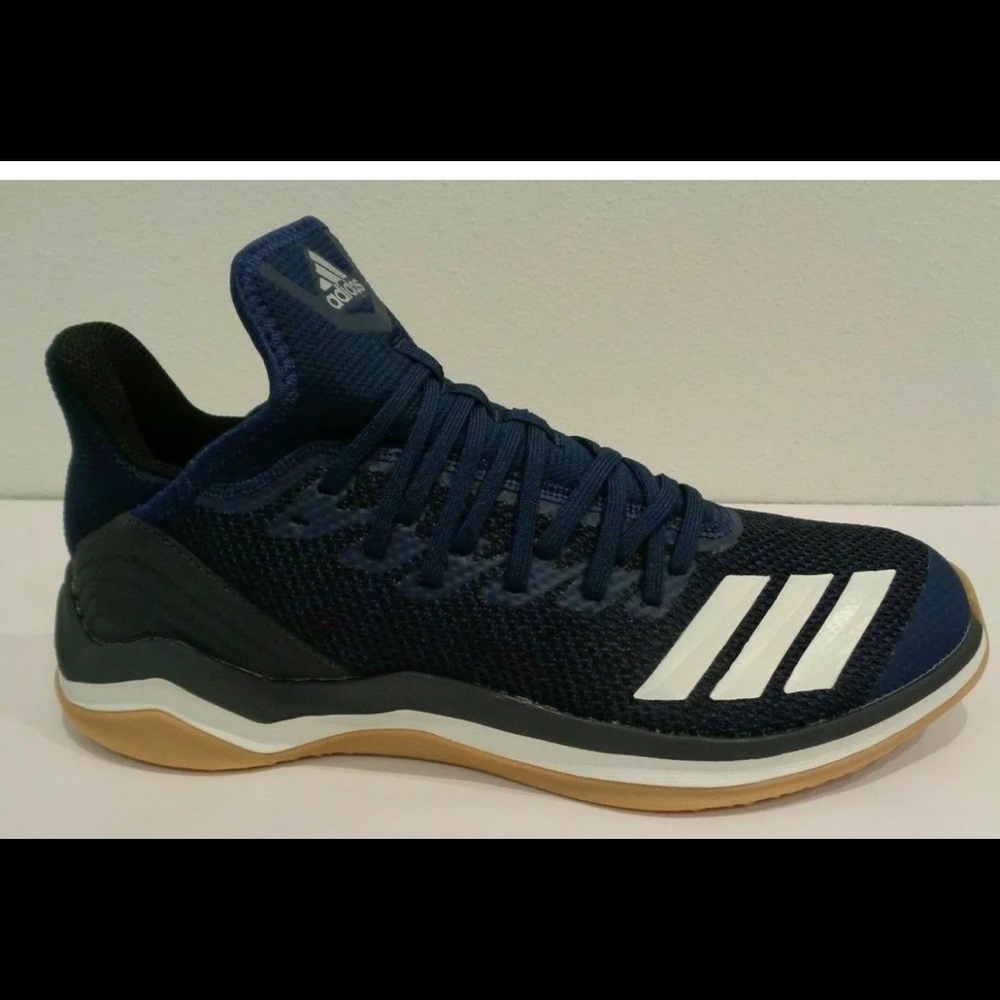 New adidas icon 4 trainer blue athletic baseball mens shoes size 14